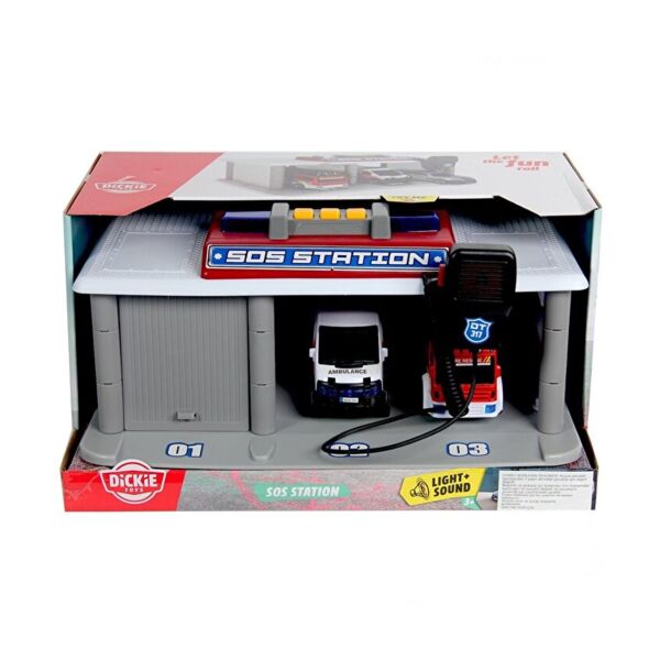 Dickie Toys - Sos Acil Müdahale İstasyonu
