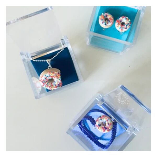 Donut Bileklik - Beyaz Sprinkle