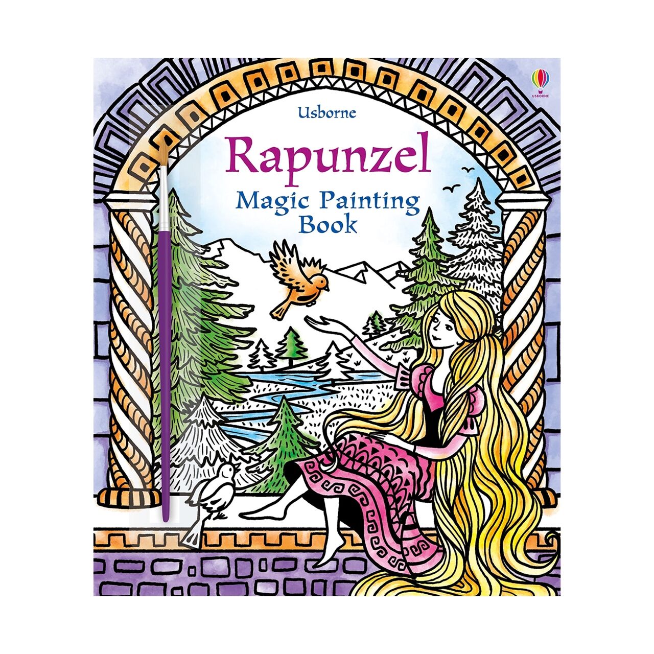Rapunzel Magic Painting Book