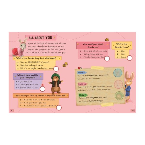 Peter Rabbit Animation - Best Friends Sticker Book