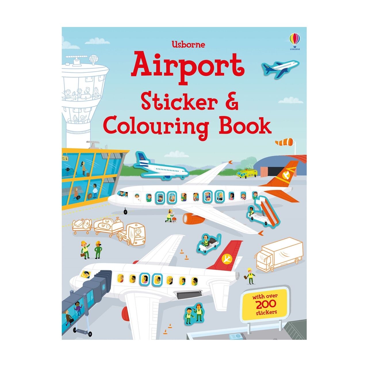 Airport Sticker And Colouring Book