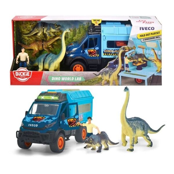 Dickie Toys - Dinazor Dünyası Labaratuar Arabası