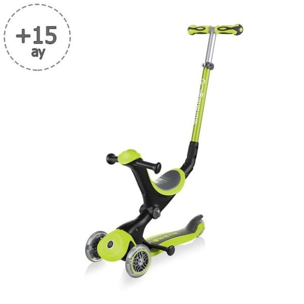 Globber Go Up Deluxe - Yeşil