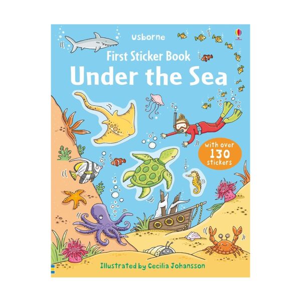 First Sticker Bk Under The Sea