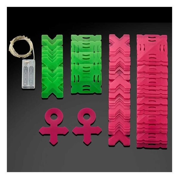 Creatto - Love Kalp Birleştirilebilir Led Aydınlat