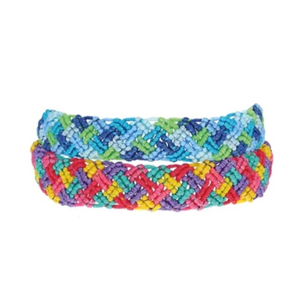 Makrome Bileklik - Mavili 