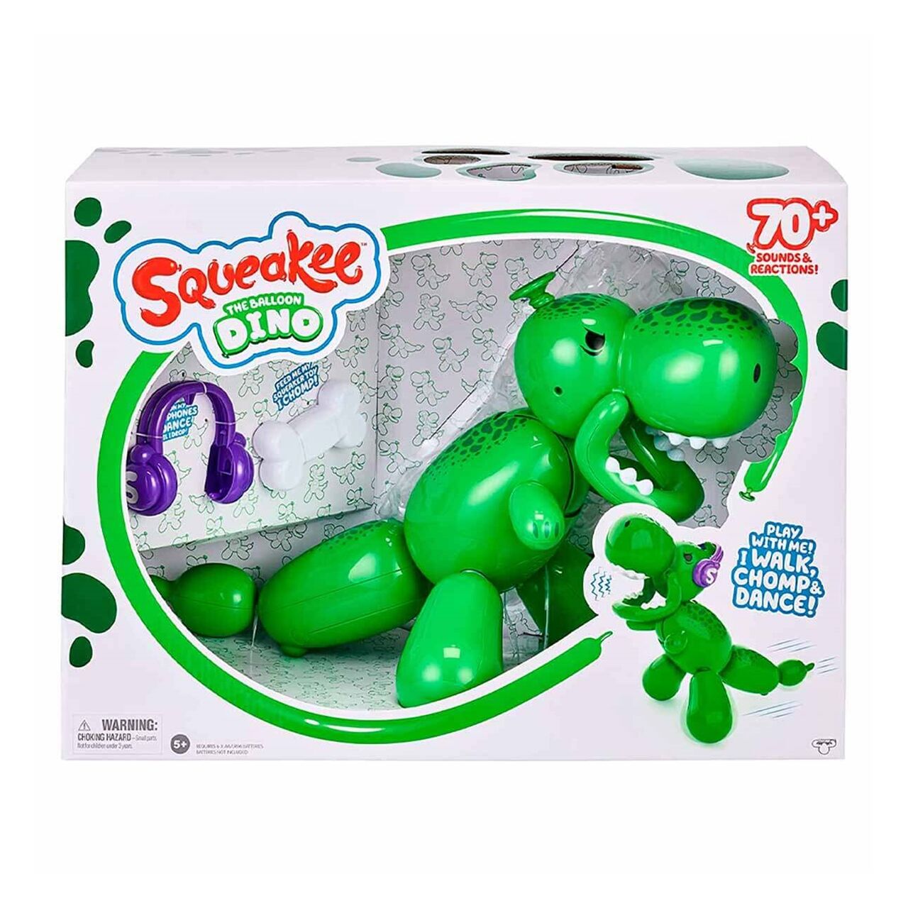 Squeakee Dino İnteraktif Balon Dinozor
