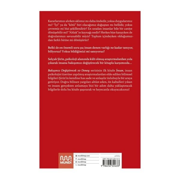 Bakışınız Değiştirecek 10 Deney İnsan