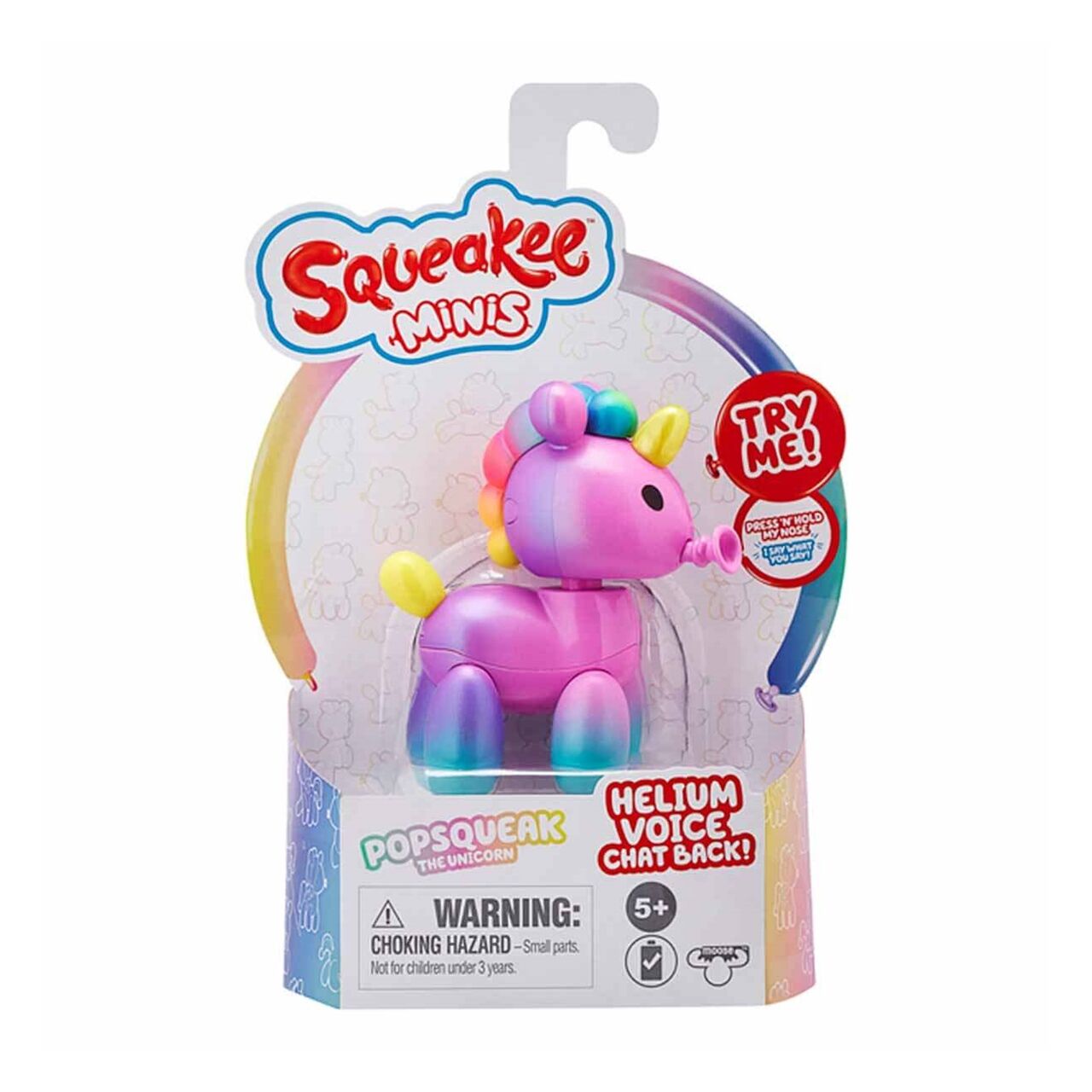 Squeakee Minis İnteraktif Balon Oyuncak Unicorn Ra