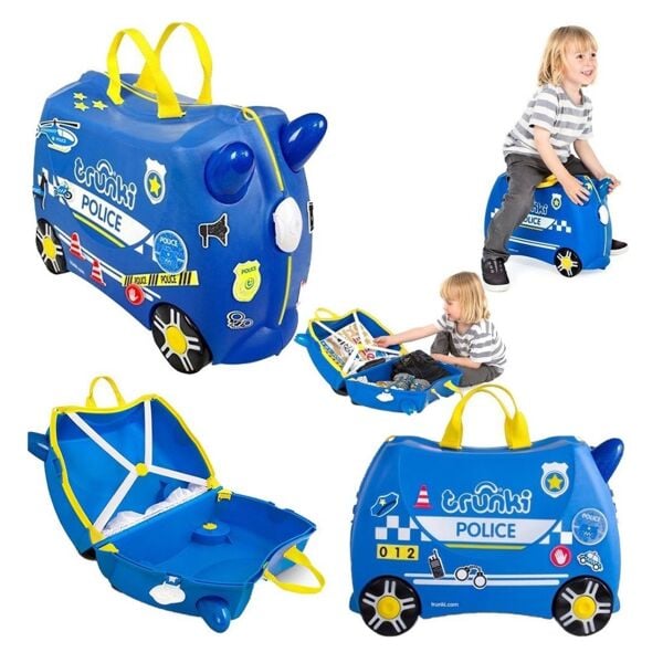 Trunki Çocuk Bavulu - Polis Arabası Percy