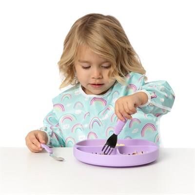 Bumkins Uzun Kollu Önlük (6-24 ay)- Rainbows