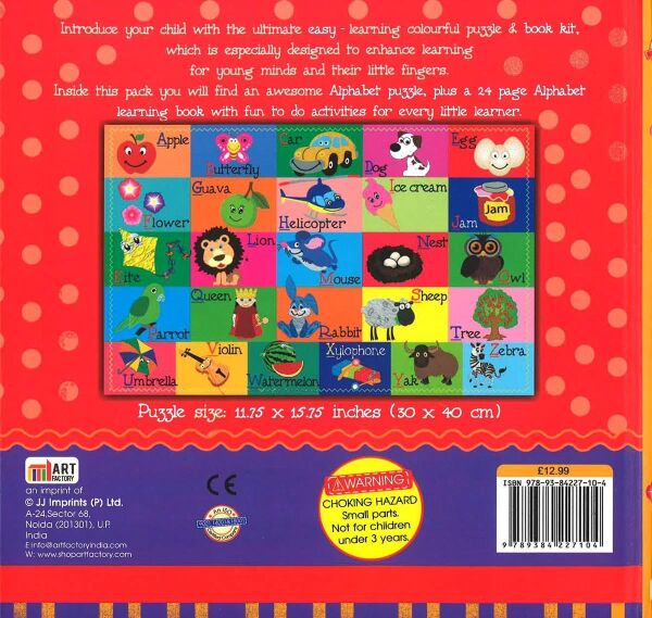 Alphabet - Puzzle And Book Kit