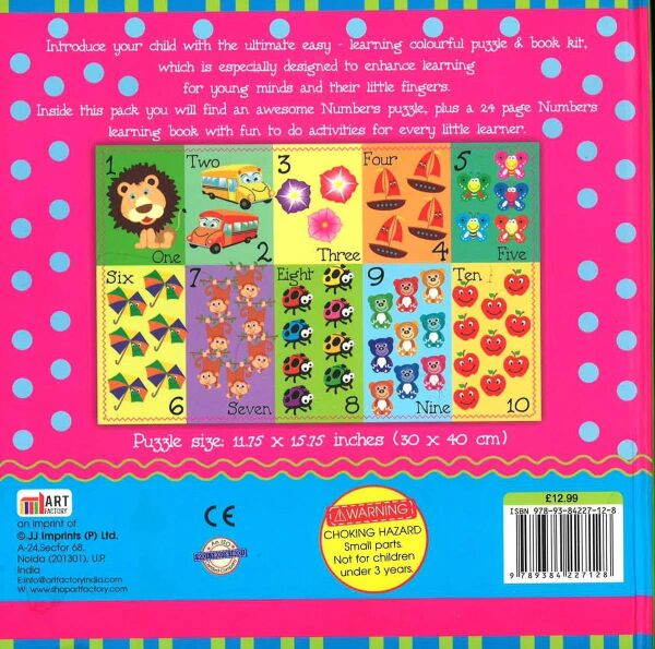 Numbers - Puzzle And Book Kit