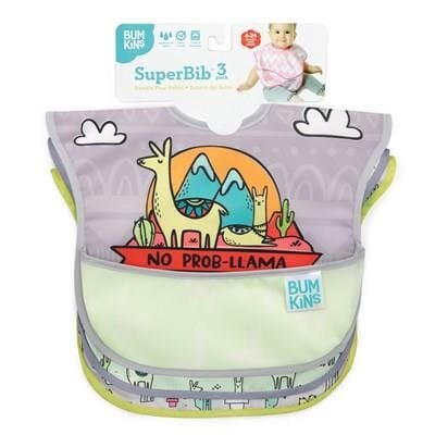 SuperBib Önlük-3lü Paket- Llama