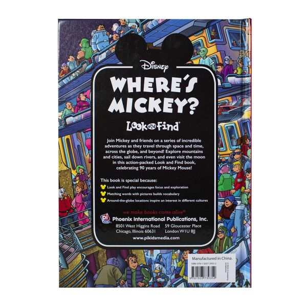 Disney - Wheres Mickey Mouse A Look and Find Book
