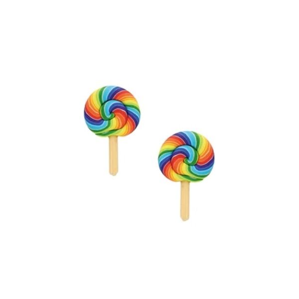 Lolipop Klips Küpe