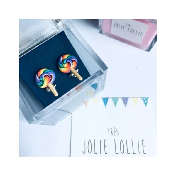 Lolipop Klips Küpe