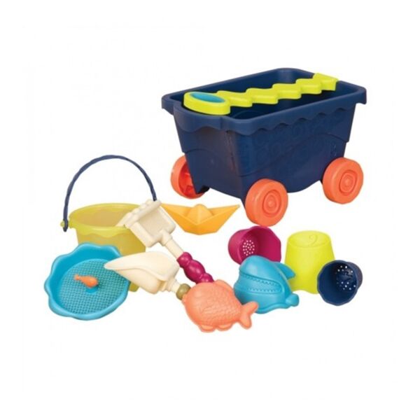 B.Toys Lacivert Plaj Vagonu