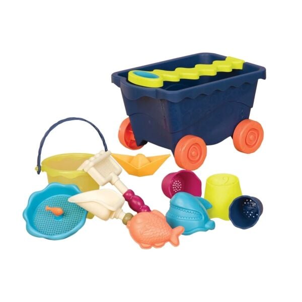 B.Toys Lacivert Plaj Vagonu