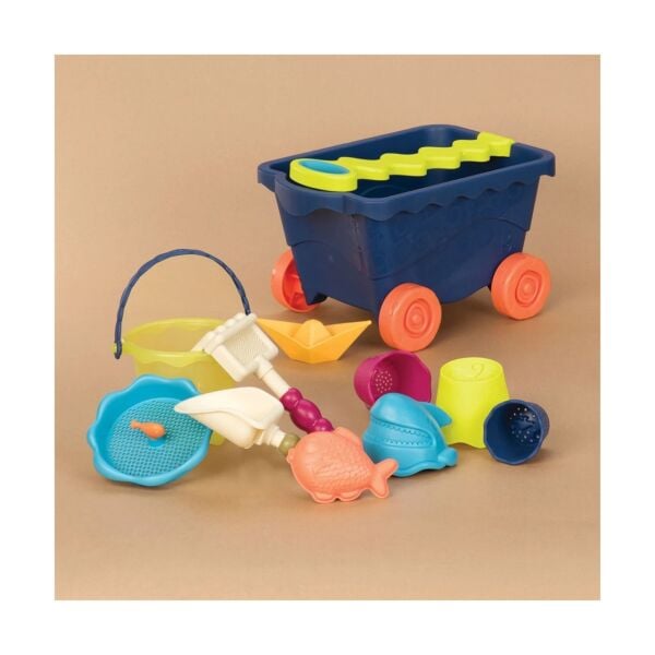 B.Toys Lacivert Plaj Vagonu