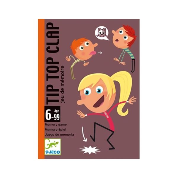 Djeco Kart Oyunları - Tip Top Clap