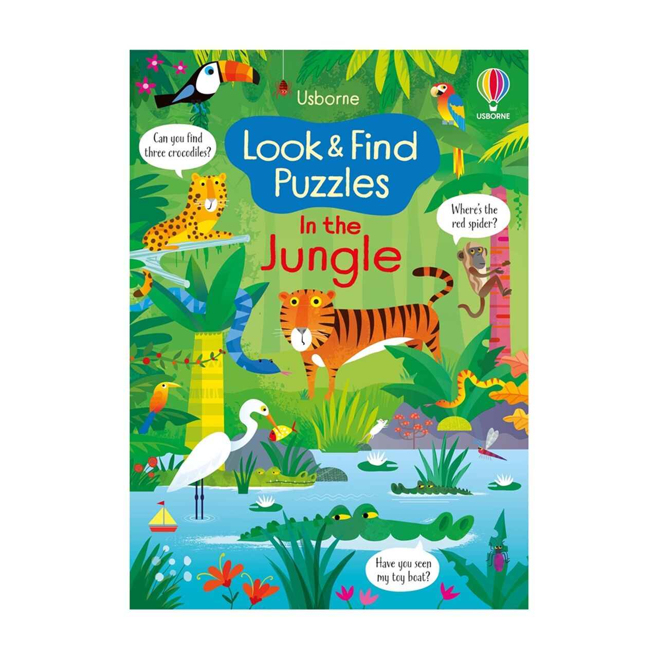 Look and Find Puzzles In The Jungle | Moki.com.tr